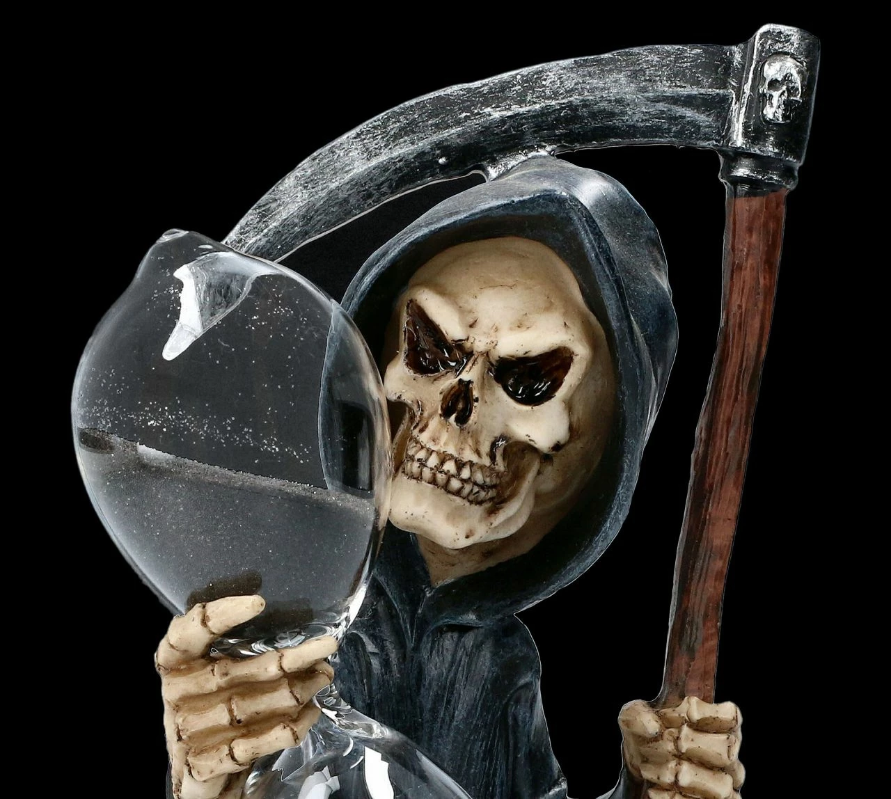 Sensenmann Figur Mit Sanduhr 9 Sensenmann Figur Mit Sanduhr – Bild 7