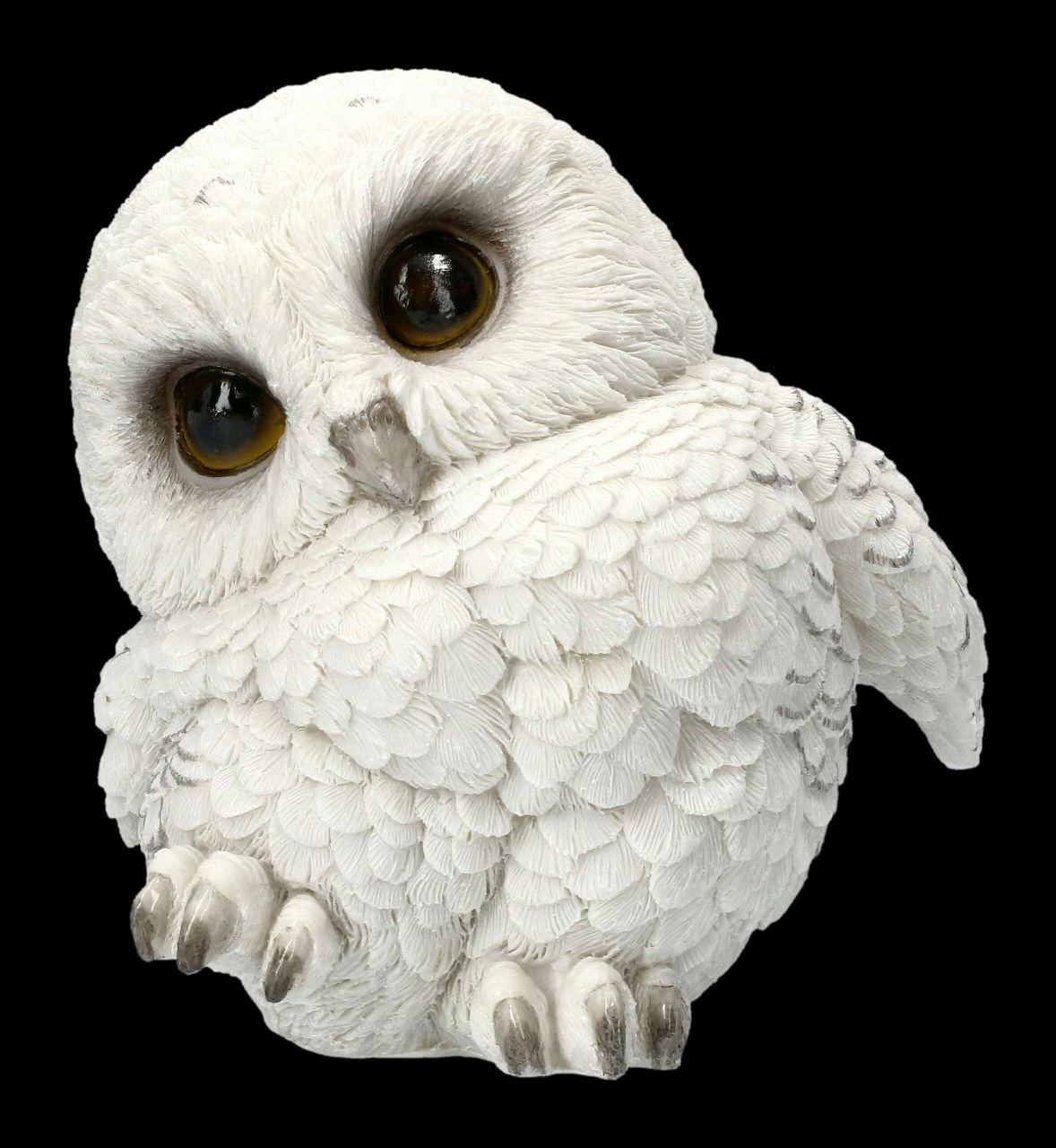 Eulen Figur - Schneeeulen Baby Feathers 3 Eulen Figur - Schneeeulen Baby Feathers