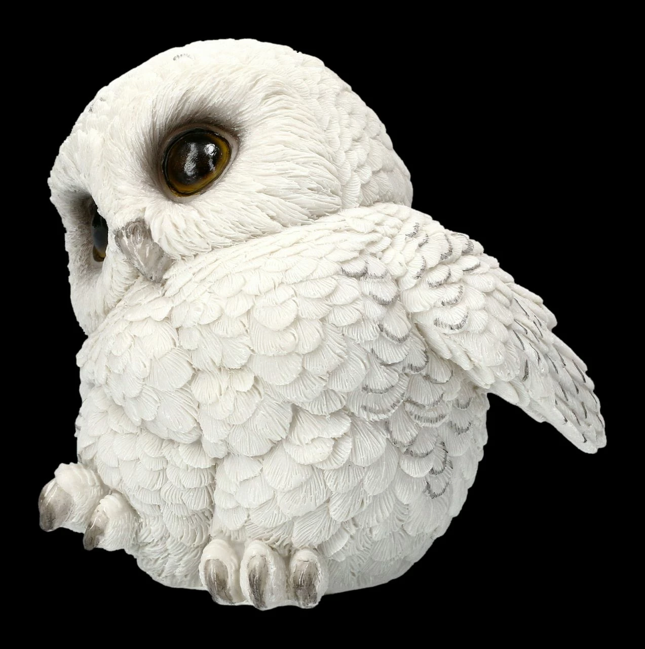 Eulen Figur - Schneeeulen Baby Feathers 5 Eulen Figur - Schneeeulen Baby Feathers – Bild 3