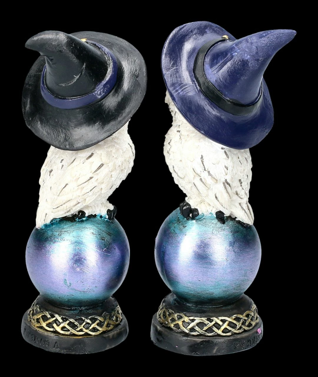 Hexen Eulenfiguren 2er Set 4 Hexen Eulenfiguren 2er Set – Bild 2