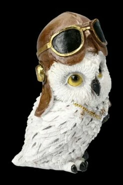 Schneeeulen Figuren Set - Fliegerhaube & Zylinder -FIGUREN Verkäufe 2D FS23279 SChneeeulen Figuren Set Flliegerhaube und Zylinder 10 1280x1280