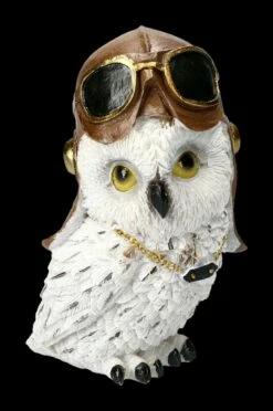 Schneeeulen Figuren Set - Fliegerhaube & Zylinder -FIGUREN Verkäufe 2D FS23279 SChneeeulen Figuren Set Flliegerhaube und Zylinder 9 1280x1280