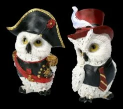 Schneeeulen Figuren Set - Gefiederte Adlige -FIGUREN Verkäufe 2D FS23280 Schneeeulan Set GEfiederte Adlige 6 1280x1280