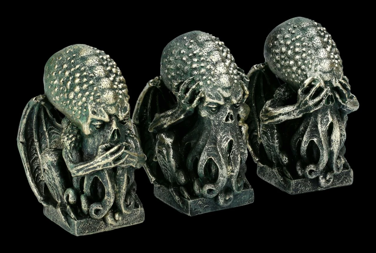 Cthulhu Figuren Set - Nichts Böses 4 Cthulhu Figuren Set - Nichts Böses – Bild 2