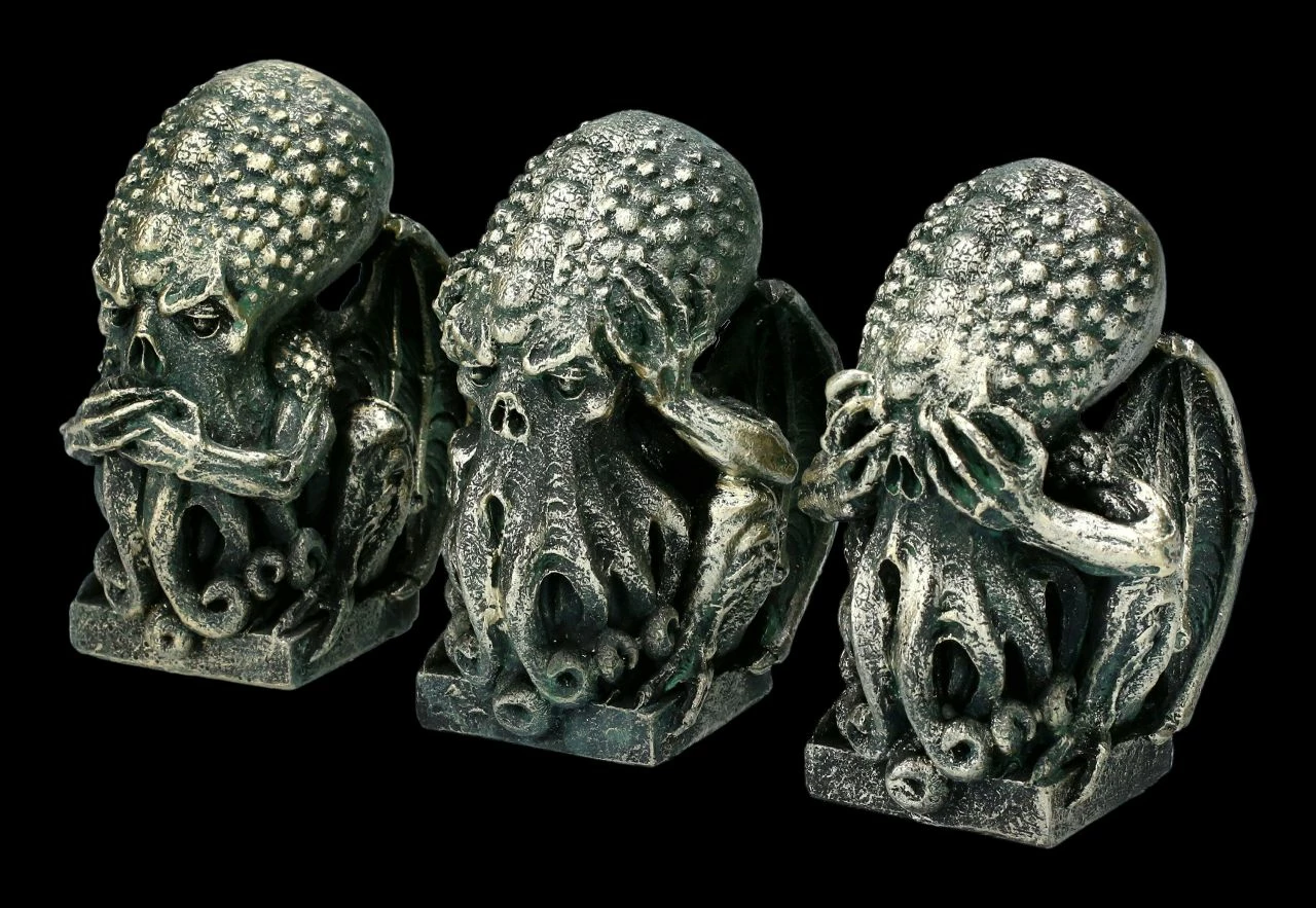Cthulhu Figuren Set - Nichts Böses 5 Cthulhu Figuren Set - Nichts Böses – Bild 3