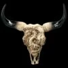 Wandrelief Stier Schädel - Drachenmotiv Groß 2 Wandrelief Stier Schädel - Drachenmotiv Groß -FIGUREN Verkäufe 2D FS23374 Wandrelief Stier Schadel Drachenmotiv gross 4 1280x1280