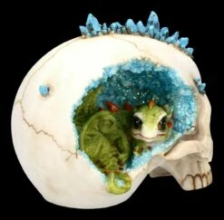 Totenkopf Mit Drache - Crystal Cave Blue 15 Totenkopf Mit Drache - Crystal Cave Blue -FIGUREN Verkäufe 2D FS23381 Totenkopf mit Drache Crystal Cave Blue 10 1280x1280