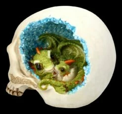 Totenkopf Mit Drache - Celtic Cave -FIGUREN Verkäufe 2D FS23382 Totenkopf mit Drach Celtic Cave 7 1280x1280