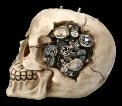 Totenkopf Mit Zahnrädern - Clockwork Cranium -FIGUREN Verkäufe 2D FS23432 Totenkopf mit Zahnr dern Clockwork Cranium 2 1280x1280