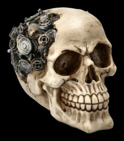 Totenkopf Mit Zahnrädern - Clockwork Cranium
