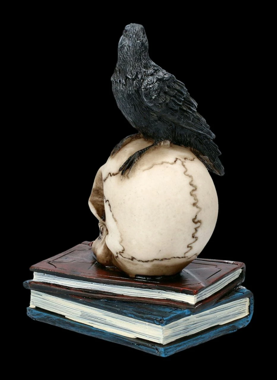 Raben Figur Auf Totenschädel - Raven's Spell 6 Raben Figur Auf Totenschädel - Raven's Spell – Bild 4