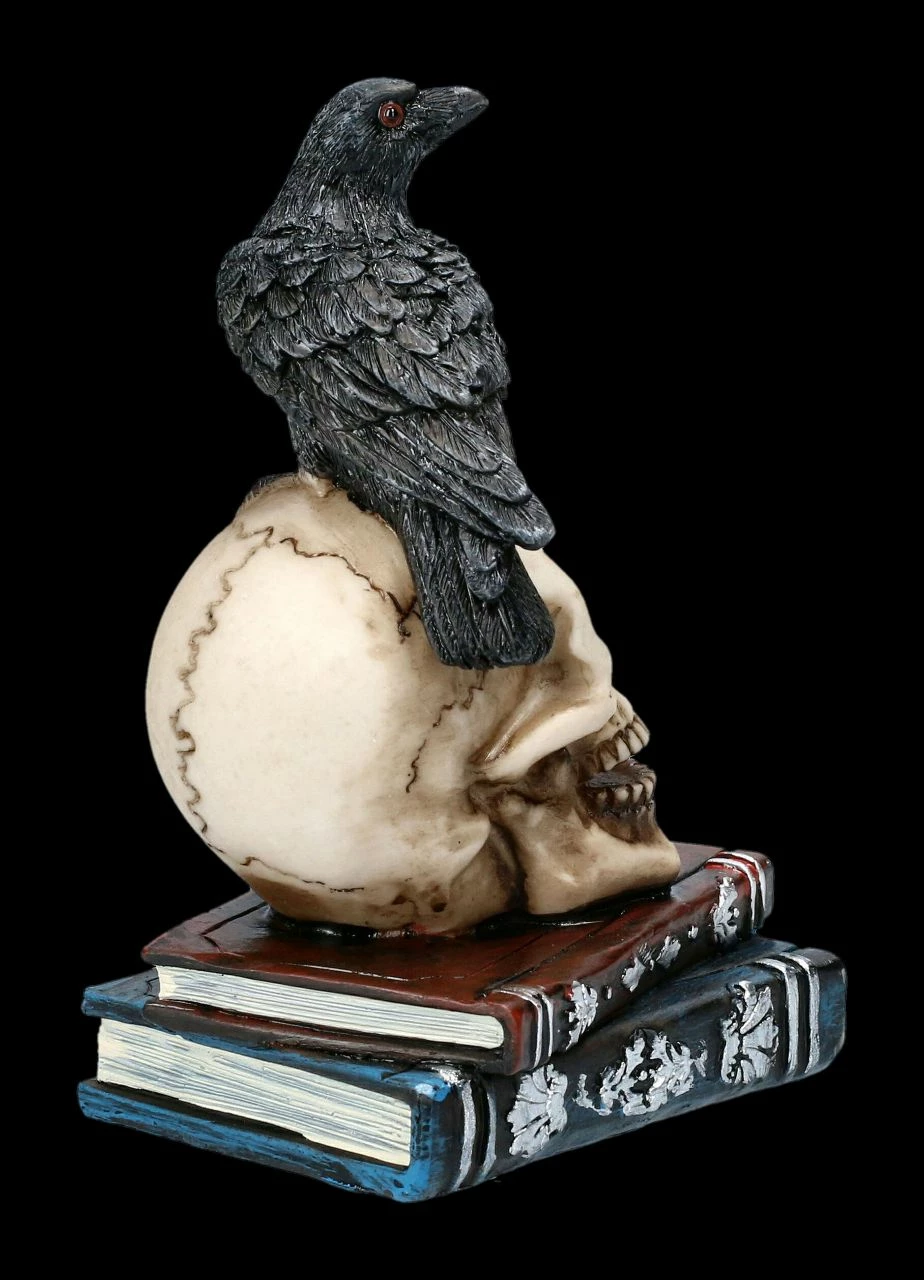 Raben Figur Auf Totenschädel - Raven's Spell 7 Raben Figur Auf Totenschädel - Raven's Spell – Bild 5