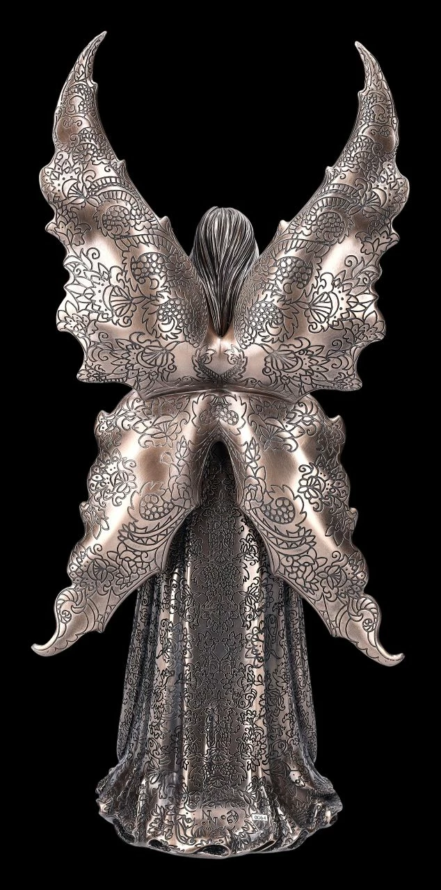 Engel Figur - Only Love Remains Bronziert 7 Engel Figur - Only Love Remains Bronziert – Bild 5