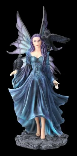 Elfenfigur - Mystische Aurora Mit Raben
