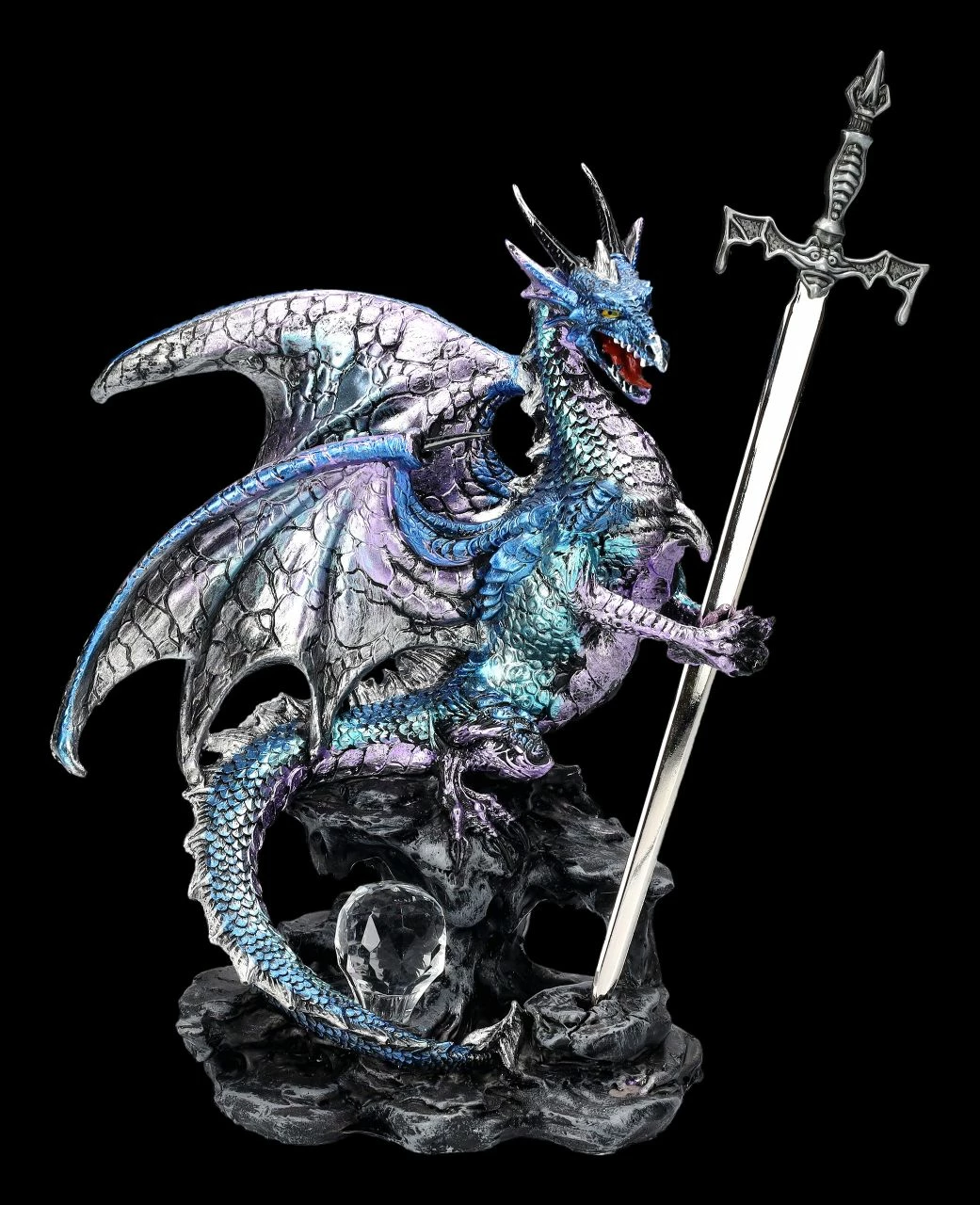 Drachen Figur Mit Brieföffner - Sword Of The Dragon 3 Drachen Figur Mit Brieföffner - Sword Of The Dragon