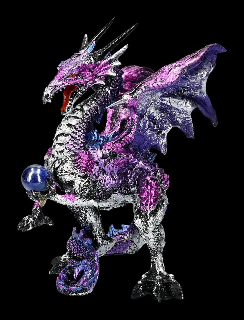 Drachen Figur - Purple Dragon Protector 5 Drachen Figur - Purple Dragon Protector – Bild 3