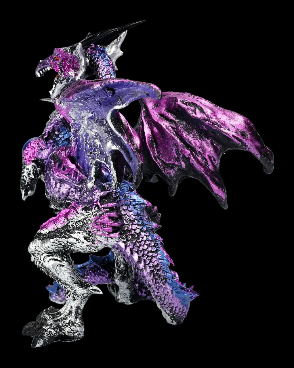 Drachen Figur - Purple Dragon Protector 6 Drachen Figur - Purple Dragon Protector – Bild 4