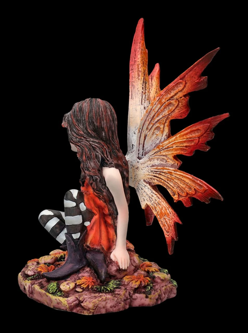 Elfenfigur - Herbst Fee Mit Eule 9 Elfenfigur - Herbst Fee Mit Eule – Bild 7