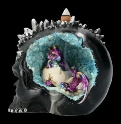 Totenkopf Backflow Räucherhalter - Crystal Hatchling -FIGUREN Verkäufe 2D FS23546 Totenkopf Backflow R ucherhalter Crystal Hatchling 19 1280x1280