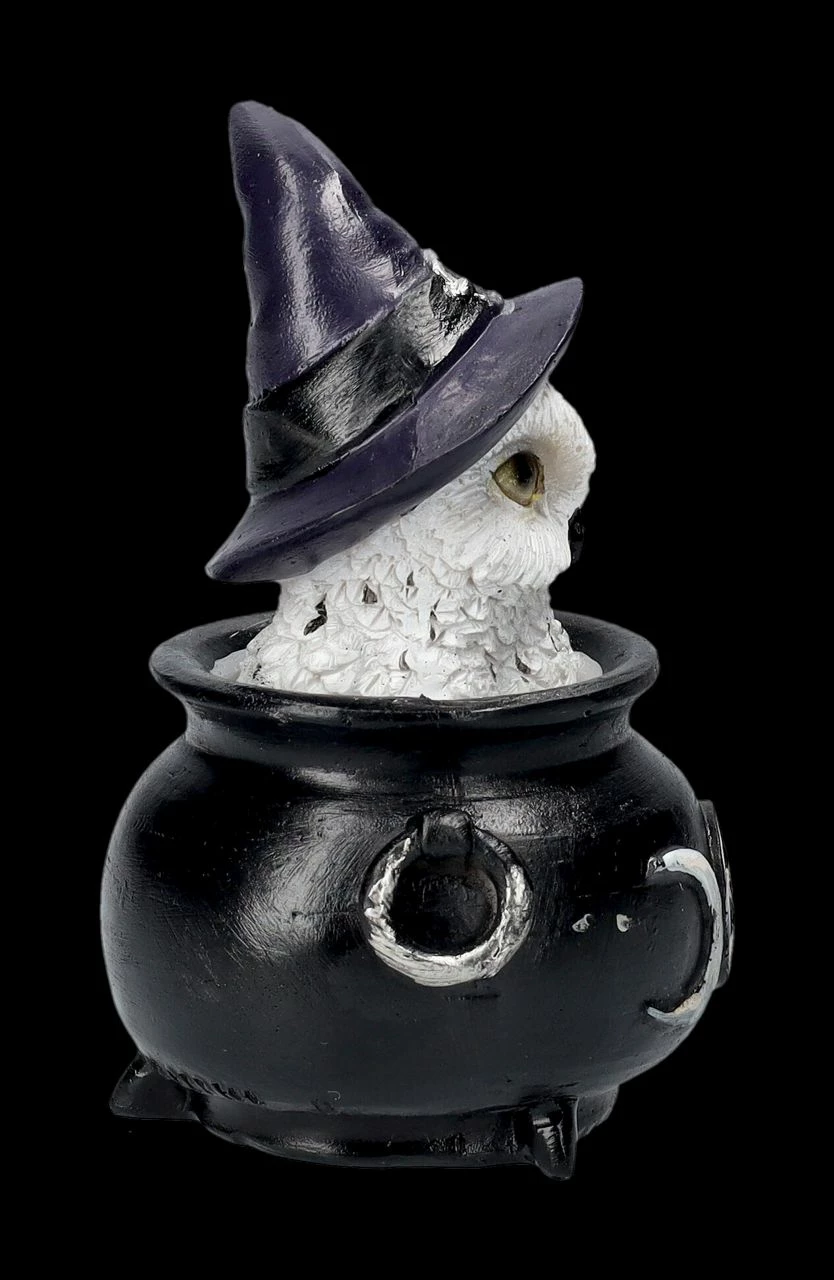 Eulenfigur Im Hexenkessel - Owl's Brew 7 Eulenfigur Im Hexenkessel - Owl's Brew – Bild 5