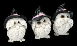 Drei Weise Hexen-Eulen Figuren - Nichts Böses -FIGUREN Verkäufe 2D FS23557 Drei weise Hexen Eulen Figuren Nichts B ses 3 1280x1280