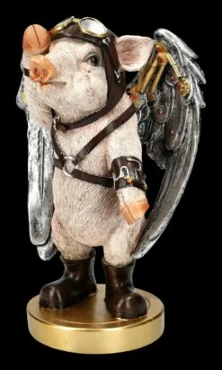 Schweinchen Figur Mit Flügeln - Porky Pilot 10 Schweinchen Figur Mit Flügeln - Porky Pilot -FIGUREN Verkäufe 2D FS23561 Schweinchen Figur mit Fl geln Porky Pilot 6 1280x1280