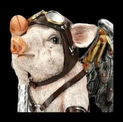 Schweinchen Figur Mit Flügeln - Porky Pilot 15 Schweinchen Figur Mit Flügeln - Porky Pilot -FIGUREN Verkäufe 2D FS23561 Schweinchen Figur mit Fl geln Porky Pilot 7 1280x1280