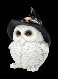 Schneeeulen Figur Mit Hexenhut - Snowy Spells -FIGUREN Verkäufe 2D FS23593 Schneeeulen Figur mit Hexenhut Snowy Spe s 6 1280x1280