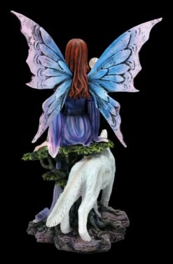 Elfenfigur - Mystique Mit Wolf -FIGUREN Verkäufe 2D FS23644 Elfenfigur Mystique mit Wolf 3 1280x1280