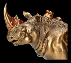Steampunk Nashorn Figur - Rhino Refined -FIGUREN Verkäufe 2D FS23652 Steampunk Nashorn Figur Rhino Refined 14KkmZgBWZp2lrv 1280x1280