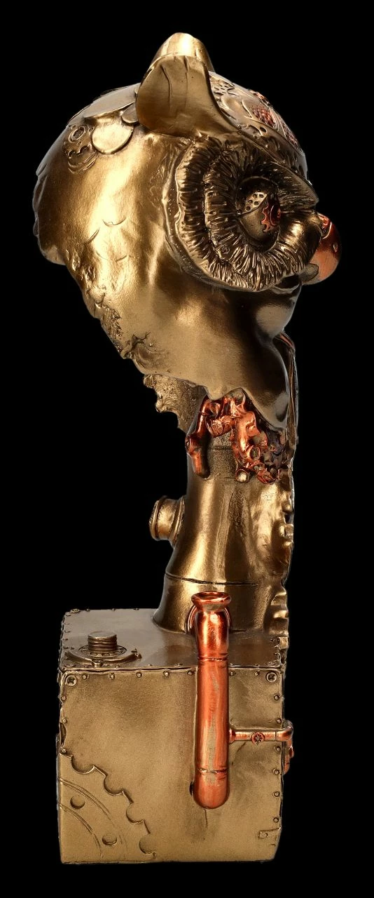 Steampunk Eulen Figur - Ohm Owl 7 Steampunk Eulen Figur - Ohm Owl – Bild 5