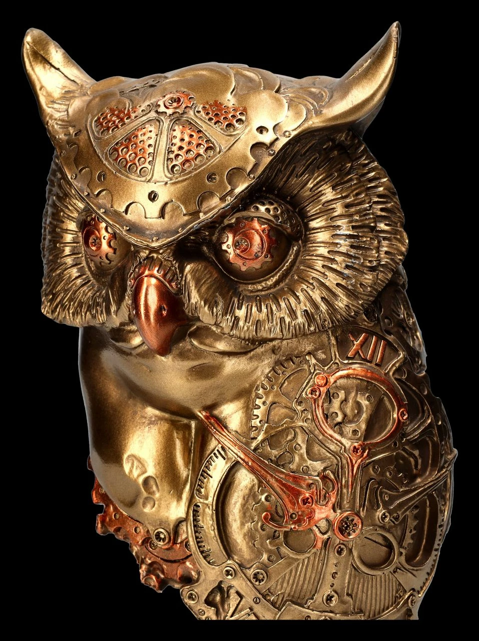 Steampunk Eulen Figur - Ohm Owl 9 Steampunk Eulen Figur - Ohm Owl – Bild 7