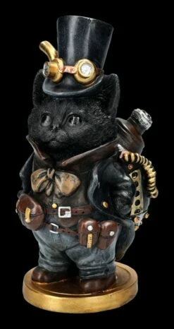 Katzenfigur Steampunk - Steamsmith's Cat -FIGUREN Verkäufe 2D FS23870 Katzenfigur Steampunk Steamsmiths Cat 7 1280x1280