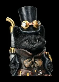 Katzenfigur Steampunk - Steamsmith's Cat -FIGUREN Verkäufe 2D FS23870 Katzenfigur Steampunk Steamsmiths Cat 9 1280x1280