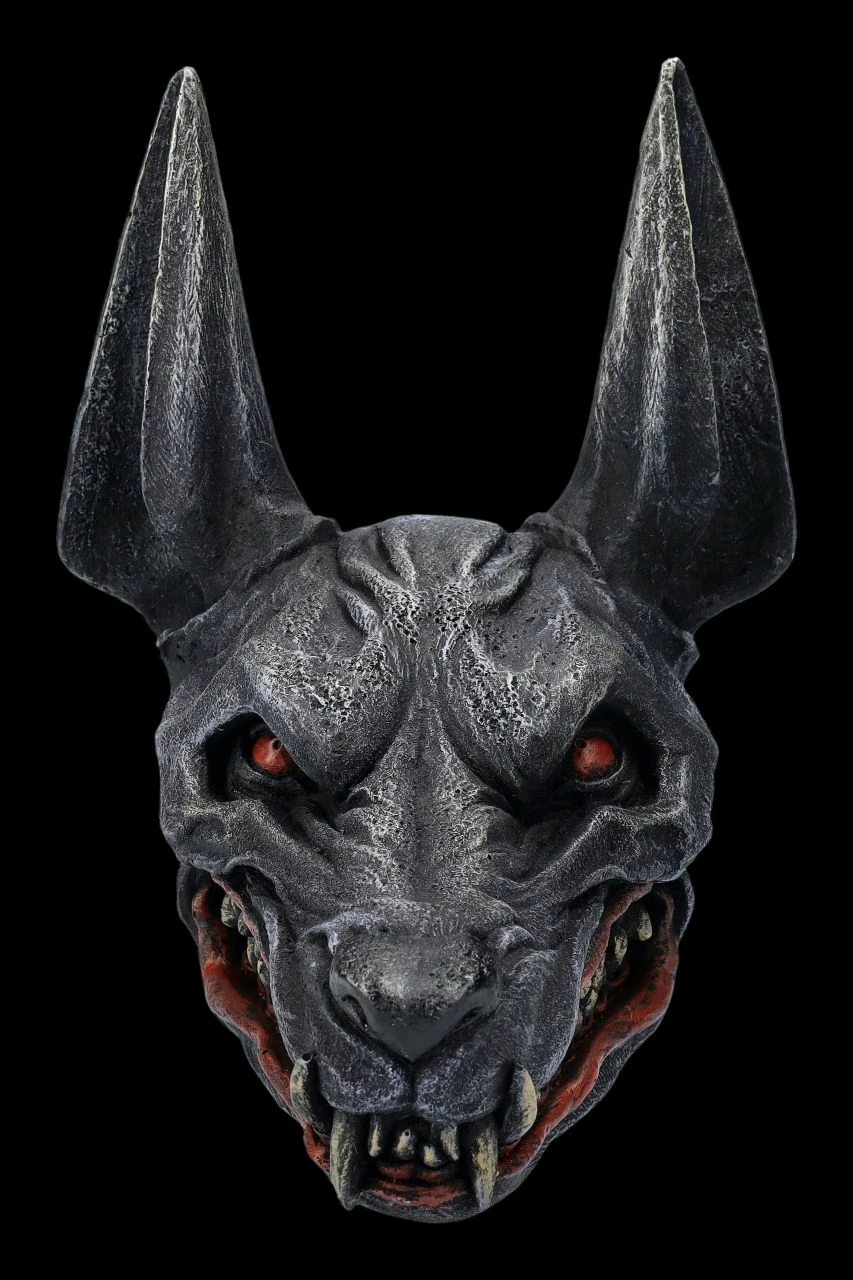 Anubis Kopf Dekofigur - Unterwelt 4 Anubis Kopf Dekofigur - Unterwelt – Bild 2