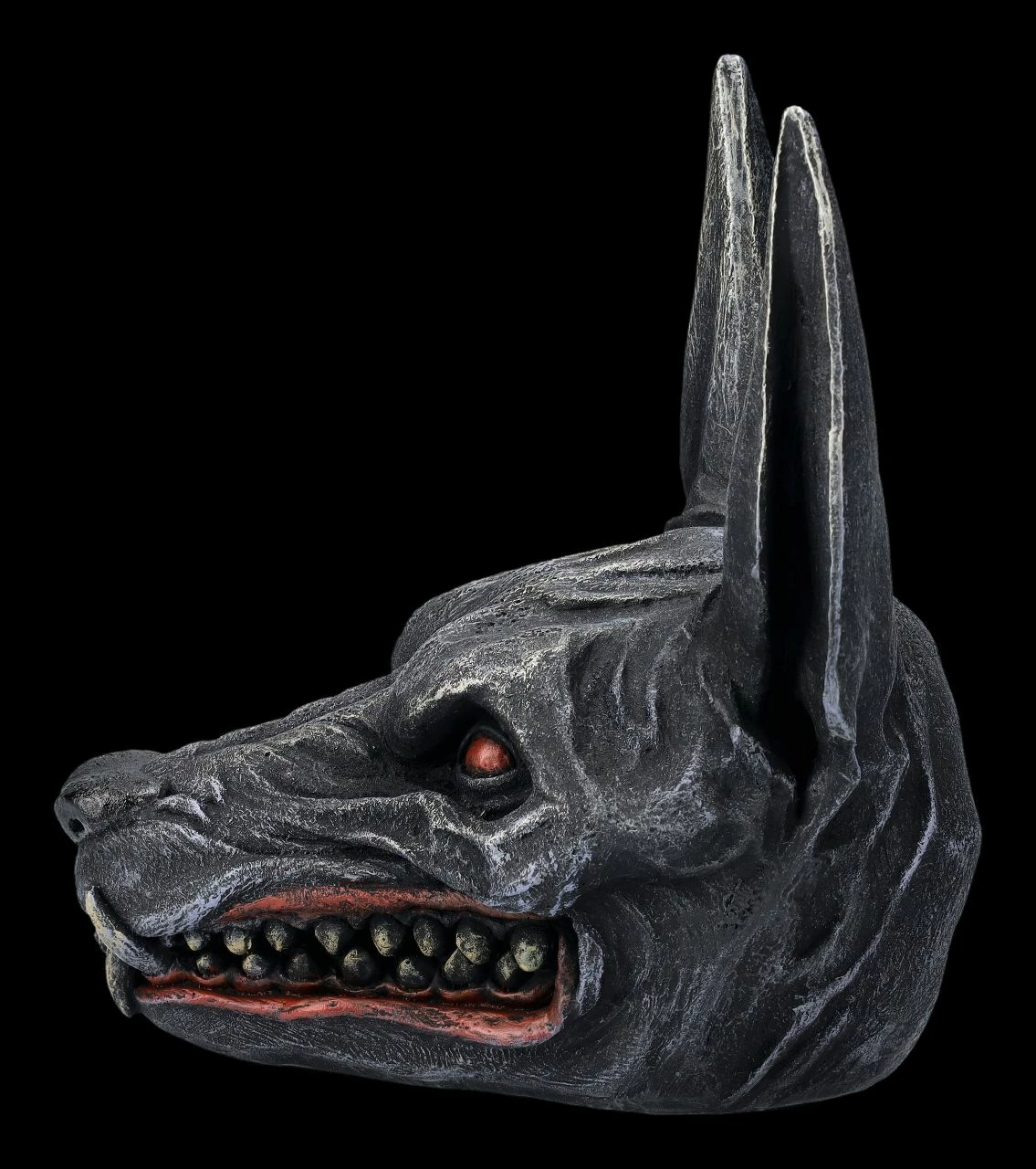 Anubis Kopf Dekofigur - Unterwelt 5 Anubis Kopf Dekofigur - Unterwelt – Bild 3