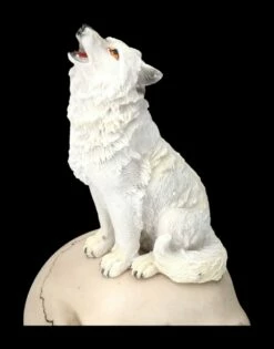 Totenkopf Mit Weißem Wolf -FIGUREN Verkäufe 2D FS23933 Totenkopf mit weissem Wolf 10 1280x1280