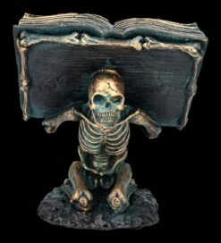 Skelettfigur Hält Zauberbuch -FIGUREN Verkäufe 2D FS23973 Skelettfigur halt Zauberbuch 2 1280x1280