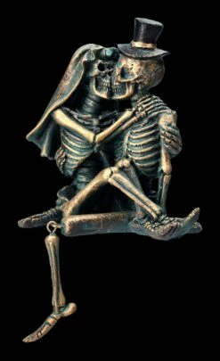 Skelett Kantenhocker Küssend - Love Never Dies -FIGUREN Verkäufe 2D FS23976 Skelett Kantenhocker kussend Love Never Dies 5 1280x1280