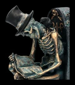 Skelett Figur Auf Toilette - Bronzefarben 15 Skelett Figur Auf Toilette - Bronzefarben -FIGUREN Verkäufe 2D FS23978 Skelett Figur auf Toilette bronzefarben 10 1280x1280