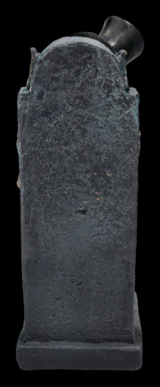 Skelett Figur Auf Toilette - Bronzefarben 8 Skelett Figur Auf Toilette - Bronzefarben – Bild 6