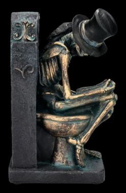 Skelett Figur Auf Toilette - Bronzefarben 11 Skelett Figur Auf Toilette - Bronzefarben -FIGUREN Verkäufe 2D FS23978 Skelett Figur auf Toilette bronzefarben 5 1280x1280