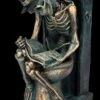 Skelett Figur Auf Toilette - Bronzefarben -FIGUREN Verkäufe 2D FS23978 Skelett Figur auf Toilette bronzefarben 7 1280x1280