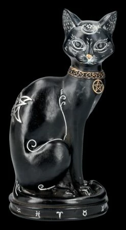 Mystische Katzenfigur