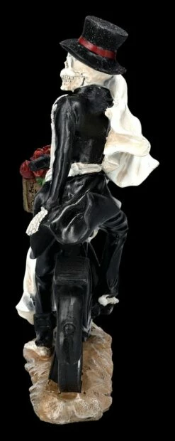 Skelett Figuren - Brautpaar Mit Fahrrad -FIGUREN Verkäufe 2D FS24012 Skelett Figuren Brautpaar mit Fahrrad 5 1280x1280