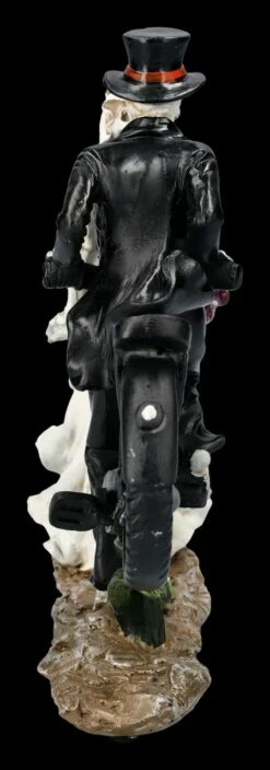 Skelett Figuren - Brautpaar Küssend Auf Fahrrad -FIGUREN Verkäufe 2D FS24013 Skelett Figuren Brautpaar kussend mit Fahrrad 2 1280x1280