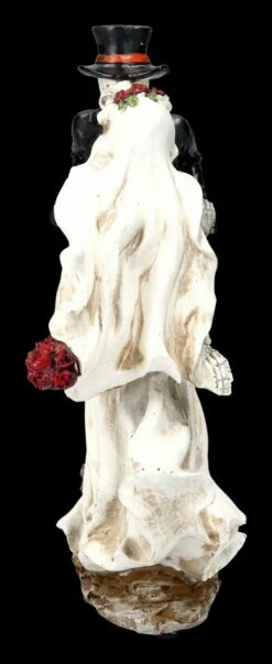 Skelett Figuren - Brautpaar Küssend Auf Fahrrad -FIGUREN Verkäufe 2D FS24013 Skelett Figuren Brautpaar kussend mit Fahrrad 5 1280x1280