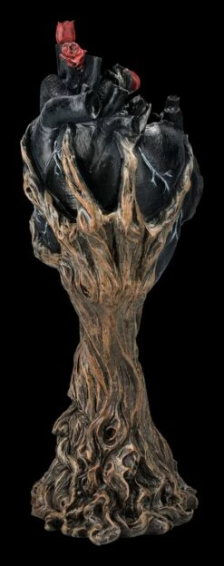 Greenman Figur Umschlingt Schwarzes Herz -FIGUREN Verkäufe 2D FS24014 Greenman Figur umschlinkt schwarzes Herz 4 1280x1280