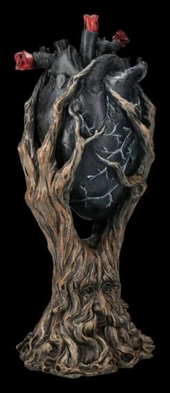 Greenman Figur Umschlingt Schwarzes Herz -FIGUREN Verkäufe 2D FS24014 Greenman Figur umschlinkt schwarzes Herz 7 1280x1280
