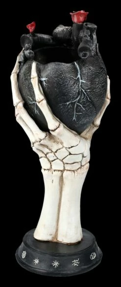 Skeletthand Hält Schwarzes Herz -FIGUREN Verkäufe 2D FS24015 Skeletthand halt schwarzes Herz 3 1280x1280